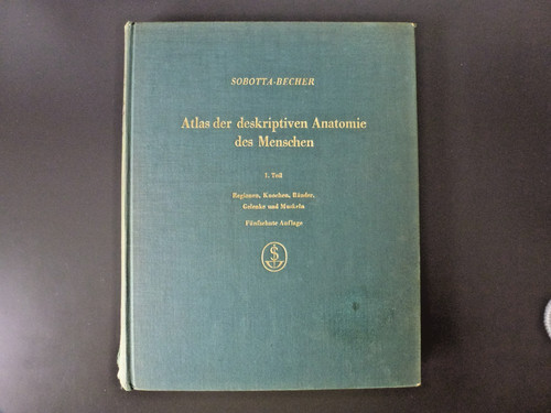 Sobotta becher atlas der - sobotta-becher.,