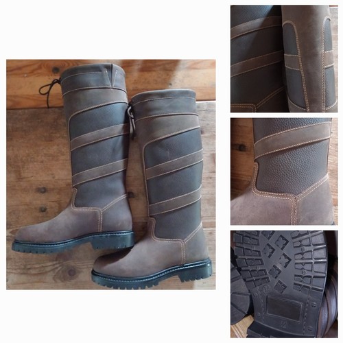 Neue braune nubuk leder - neue,