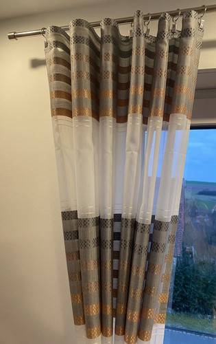 Dekoschal gardine - 2x,