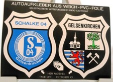 Aufkleber auto schalke - auto, 04