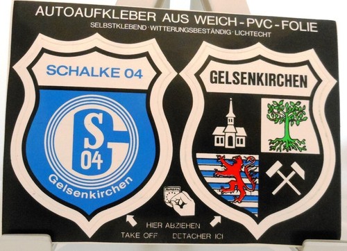 Aufkleber auto schalke 04 - auto,