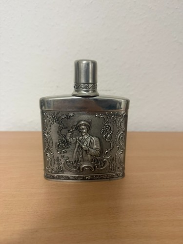 Zinn flachmann reinzinn - flachmann, sks