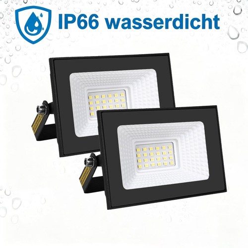 Led fluter scheinwerfer - 2x,