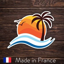 STRAND PALME URLAUB MEER SONNE