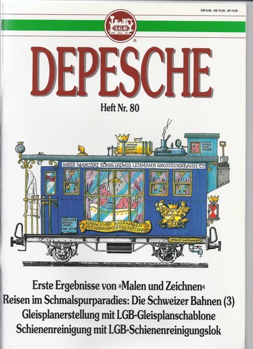 Lgb depesche neu - depesche, nr.80