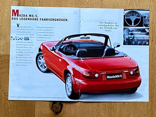 Mazda mx 6 - mx-3, brochure