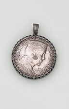 Münzen Münzenanhänger 835er