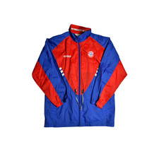 FC Bayern München Adidas Vintage Leichte Jacke D6 Gr. M-L 90s Retro Fußball