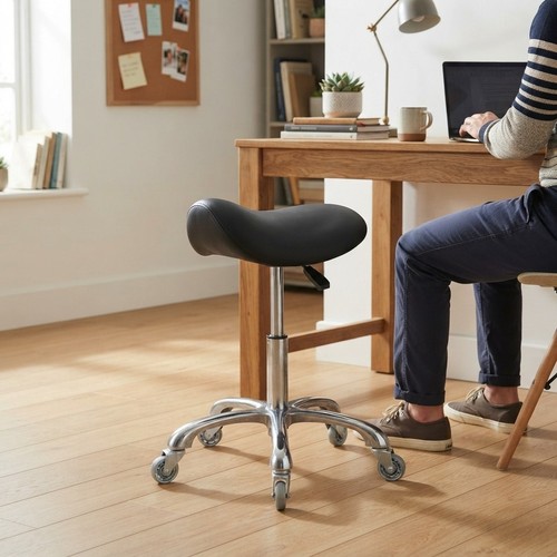 Ergonomischer sattelhocker mit - ergonomischer,