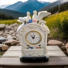 Porzellan Keramik Uhr Meister