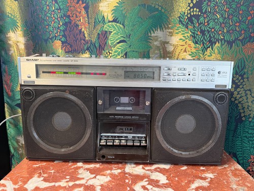 Sharp 9595 tragbarer radio - gf-9595,