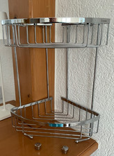 Smedbo Sideline Double Eckmontage, silberfarben