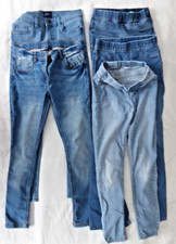 5 Jeans Hosen Kinder Mädchen Grösse 134 - 140  2H&M ; 2 Aldi -alive; 1 No Name