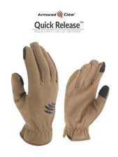 Armored Claw Quick Release™ Tactical Handschuhe Militär - braun hellbraun - Größe L