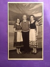 Old photo postcard antique