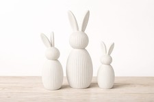 Osterhasen Deko 3er Set -
