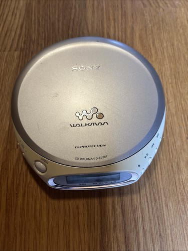 Tragbarer player sony - cd,