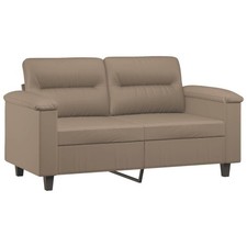 2-Sitzer Sofa Couch Cappuccino