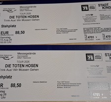 2 Tickets Toten Hosen in