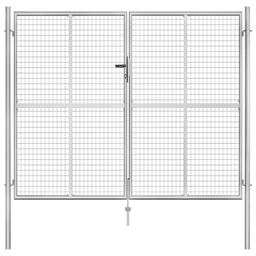Gartentor silber verzinkter - gartentor,