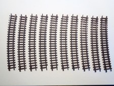 ARNOLD 1640 gebogenes Gleis R4 15° braun 5 Stück (13931)