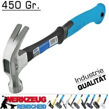 Schusterhammer Klauen Maurer Zimmermann Nagel Hammer Fiberglas ERGO Stiel 450 g