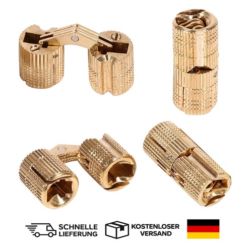 Messing versteckte scharniere - messing,