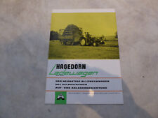 Prospekt Hagedorn Ladewagen 