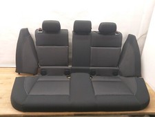 BMW 1er E87 LCI Rücksitzbank Stoff Network Anthrazit Schwarz Komplett 7118671