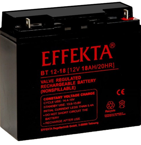 Effekta 12v 18ah - 12-18, agm