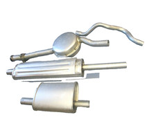 Auspuff DKW Munga 8 Repro. Vor.-Haupt.- Nachschalldämpfer  ma0200000