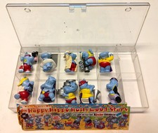 Ü-Eier - kpl. Serie Die Happy Hippo Hollywood Stars mit 2 Beipackzetteln