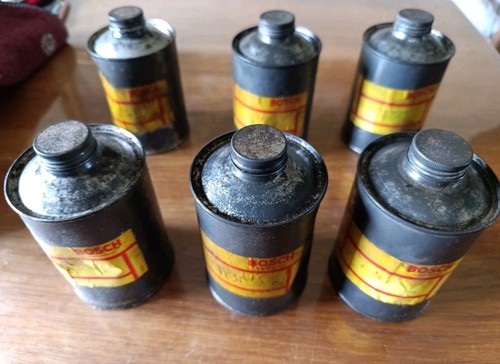 Stück alte öldose - 6,