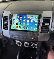 9" Für Für Mitsubishi Outlander II 4-64GB Apple Carplay Android Auto Navigation