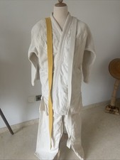Judoanzug 190 + Gürtel weiss und gelb