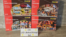 Faller Kirmes Set  (# 140358  # 140442 # 140444  # 140478) inkl. LED Beleuchtung