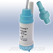 Comet Tauchpumpe - VIP PLUS + Rückschlagventil 12V Trinkwasserpumpe Frischwasser