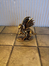 Tabletop : Brass Dragon Wyrmling - Baby Messing Drache