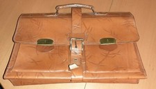 Ledertasche Vintage 50er J