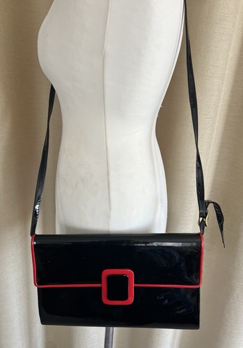 Vintage lack tasche - lack,