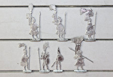 Zinnflachfiguren: Azteken Krieger um 1450, 30mm - NEU