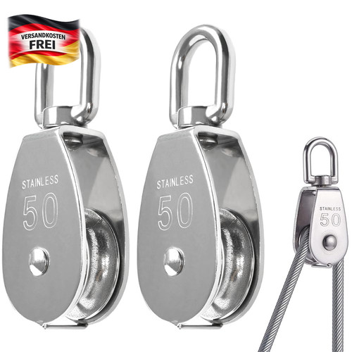 Umlenkrolle seilrolle 50mm - umlenkrolle,