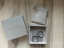 Michael Kors MK Ohrringe Silber Creolen Neu  mit Original Box