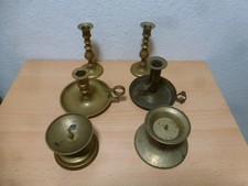 Kerzenständer ,Kerzenhalter mit massiven Dornen, aus Messing,