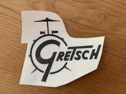 Gretsch drums decal resonanz - gretsch,