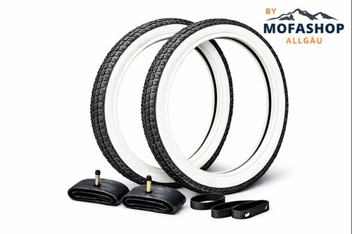 Mofa weisswand reifen band - 2,