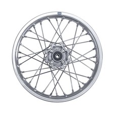 Alu Felge 14 Zoll vorne silber