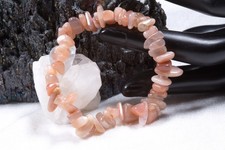 Edelstein Armband aus Sonnenstein Steinchen | ca 8mm Steinchenarmband