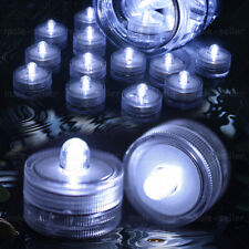 12tlg LED Kerzen Teelichter Unterwasserleuchten Kerze Wasserdicht Outdoor Garten