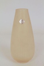 Doria Sputnik 50er 60er Jahre Lampenschirm Streifen Tütenform Glas Mid Century